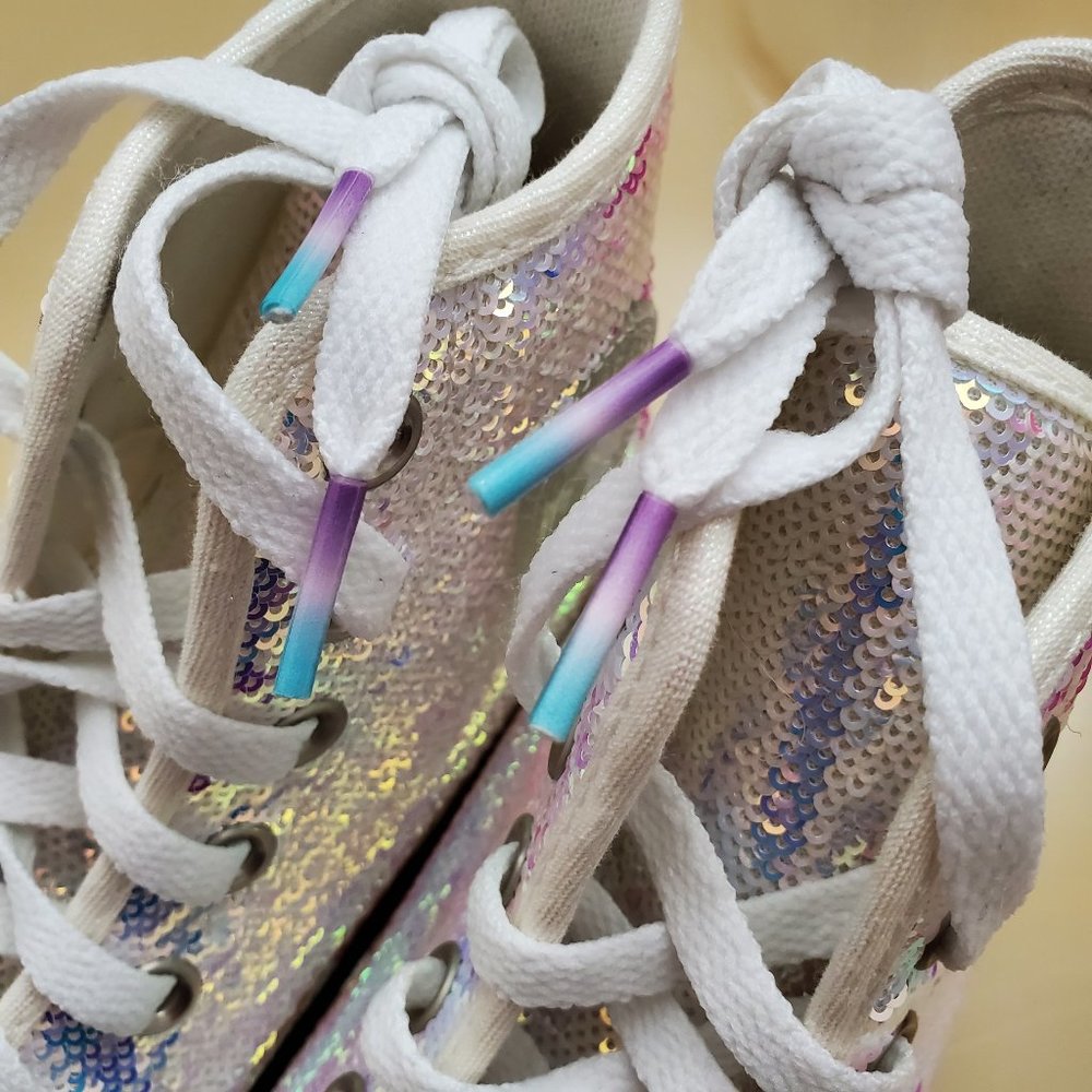 Converse Mini Sequins Chuck Taylor All Star Hi - Picture 3 of 9